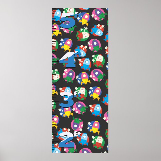 Rockets Growth Chart. Poster (Front)