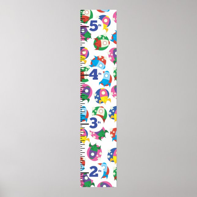 Rockets Growth Chart. Poster (Front)