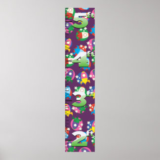 Rockets Growth Chart. Poster