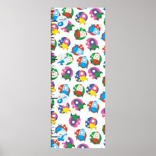 Rockets Growth Chart. Poster (Front)