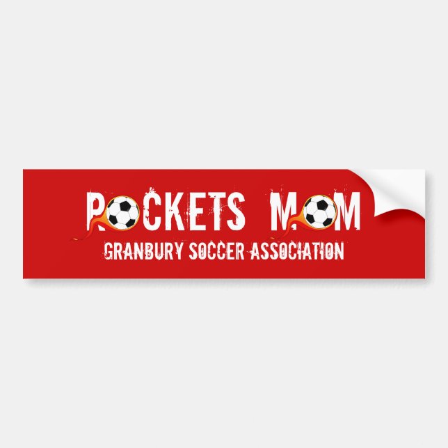 Rockets Mom GSA Bumper Sticker (Front)