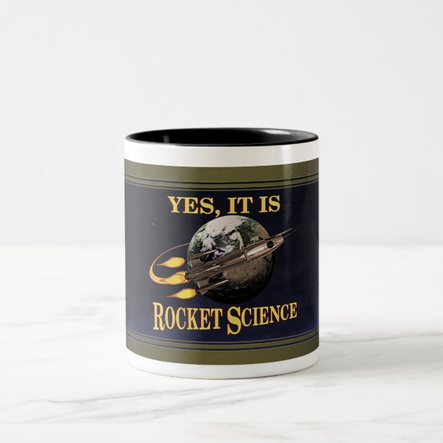 RocketScienceMug Two-Tone Coffee Mug (Center)