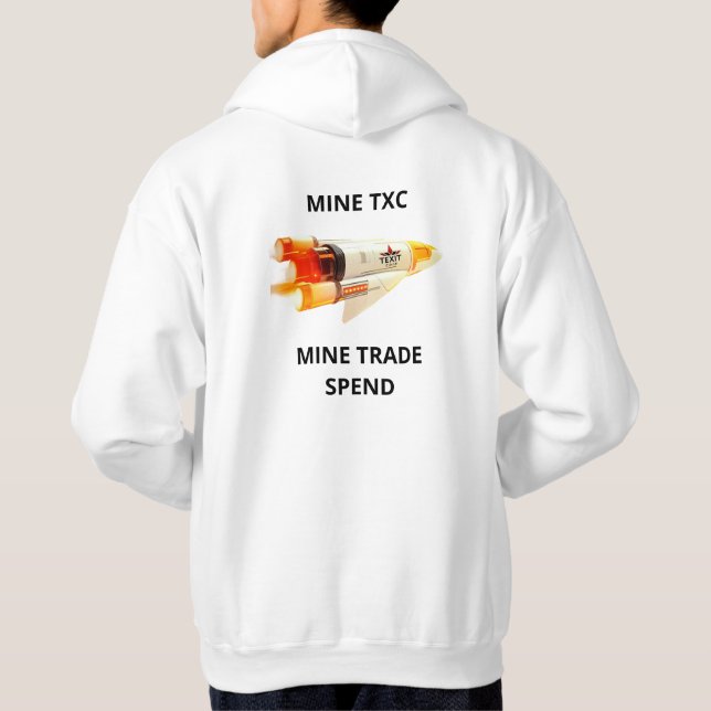 ROCKETSHIP DU SWEAT - SHIRT À CAPUCHE LOGO OFFICIE (Dos)