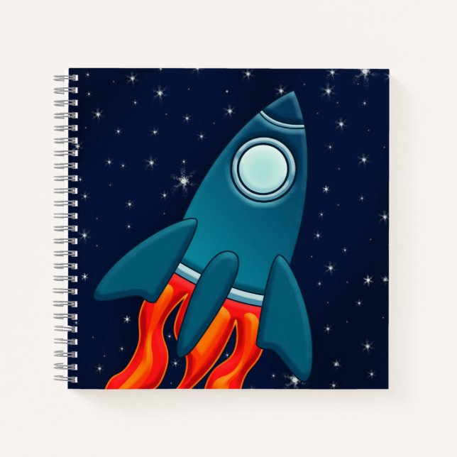 Rocketship  notebook (Front)