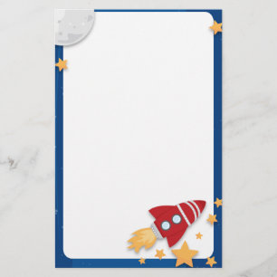 Rocketship Stationery