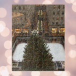 Rockfeller Centre Christmas Tree New York City NYC Jigsaw Puzzle<br><div class="desc">Puzzle features an original photograph of New York City at Christmastime,  and the Christmas tree at Rockefeller Centre.

This photo is also available on other products. Don't see what you're looking for? Need help with customization? Contact Rebecca to have something designed just for you.</div>