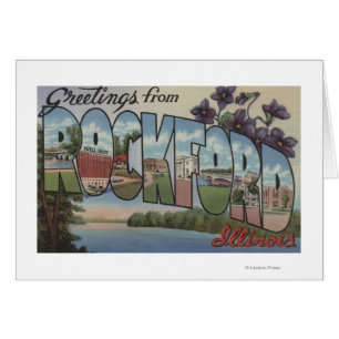 Rockford, Illinois - Large Letter Scenes