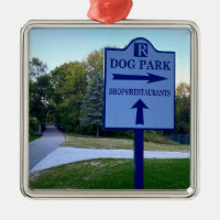 Rockford Michigan Dog Park Sign