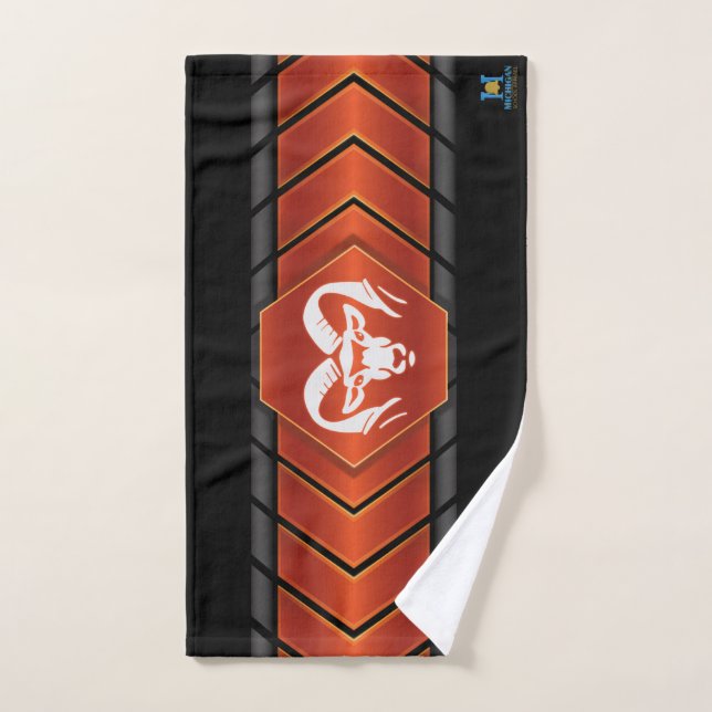 Rockford Rams #2 Hand Towel (Hand Towel)