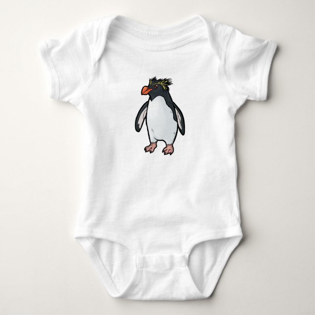 Rockhopper Penguin Baby Bodysuit (Front)