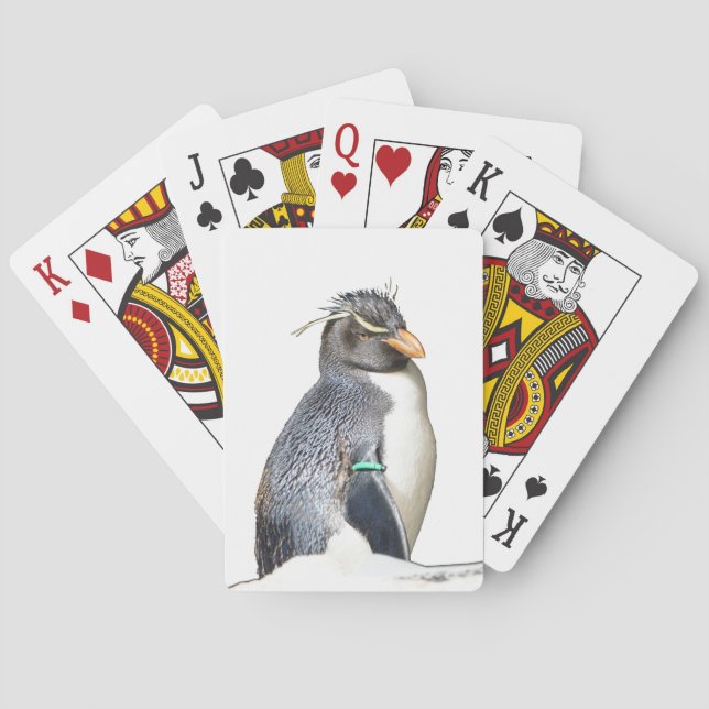Rockhopper Penguin Playing Cards (Back)