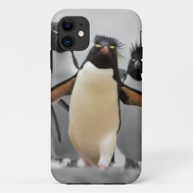 Rockhopper Penguins Case-Mate iPhone Case (Back)