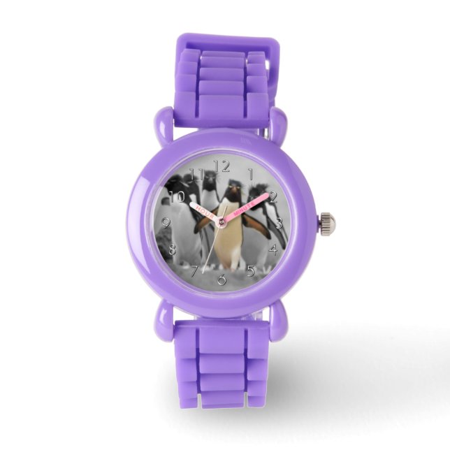 Rockhopper Penguins Watch (Front)