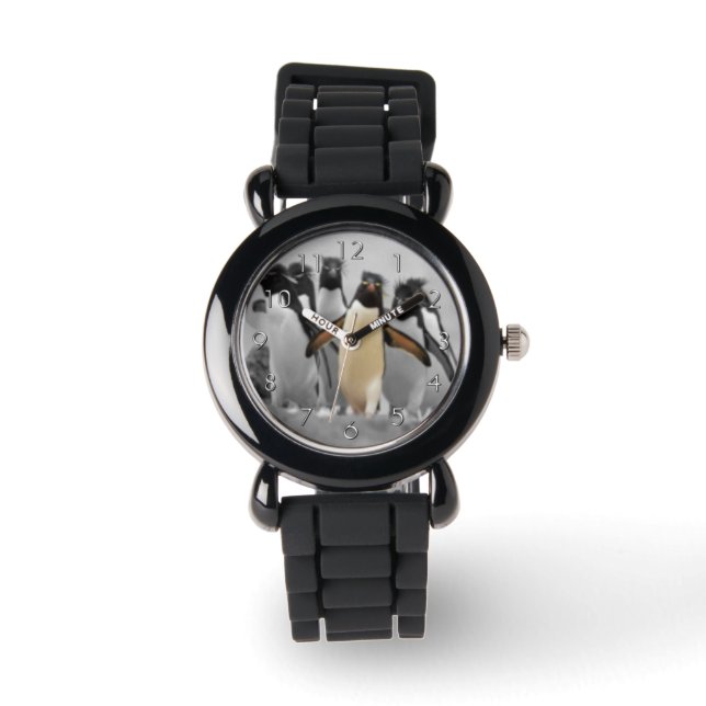 Rockhopper Penguins Watch (Front)