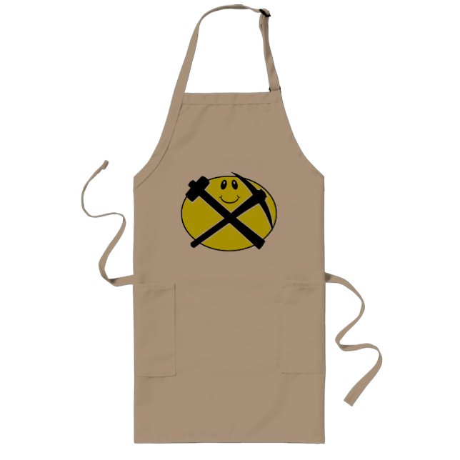 Rockhound Smiling Face Apron (Front)