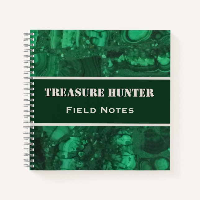 Rockhound Treasure Hunter Field Notes Journal (Front)