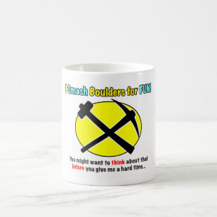 Rockhound Warning! Mug
