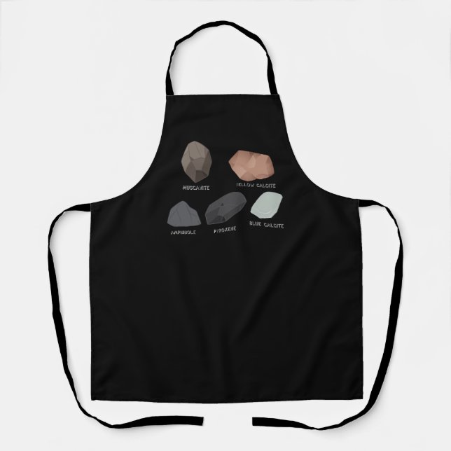 Rockhounding Rock Rocks Collecting Rockhound Apron (Front)
