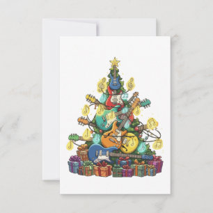  Rockin' Around The Christmas Tree - Electric  Thank You Card