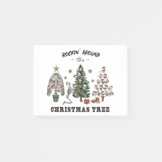 Rockin Around The Christmas Tree Post-it Notes