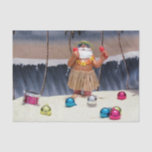 Rockin' Beach Party Santa Christmas Tissue Paper<br><div class="desc">Rockin' Beach Party Santa Christmas Tissue Paper</div>