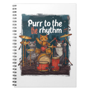 Rockin' Cat Band Notebook