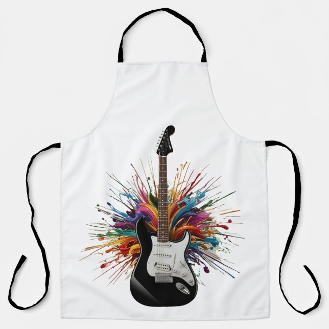 Rockin' Chef Guitar Maestro Apron (Front)