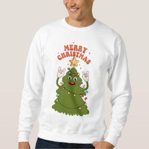Rockin' Christmas Tree - A Festive Holiday Jam Sweatshirt