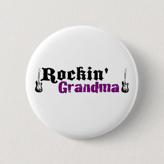 Rockin Grandma 2 Inch Round Button