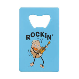 Rockin' Guitar Credit Card Bottle Opener
