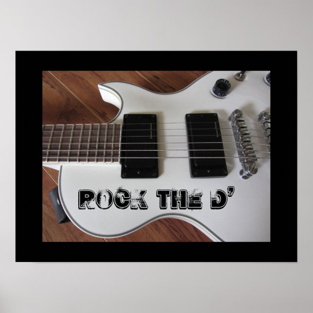Rockin' Guitar Poster (Front)