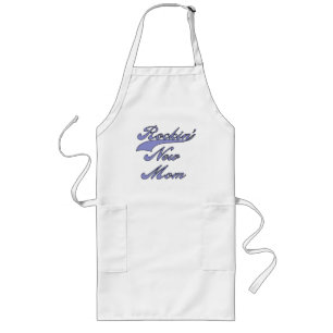 Rockin' New Mom Long Apron