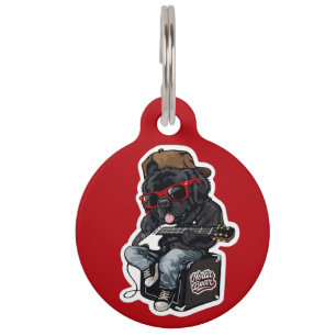 Rockin’ Notta Bear Pet Tag