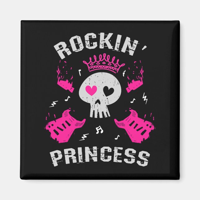 Rockin' Princess Magnet (Front)