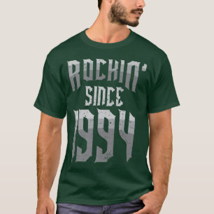 Rockin' Since 1994 Vintage Rock Music Fan 28th Bir T-Shirt