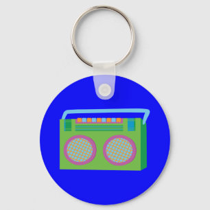 Rockin' Stereo Keychain