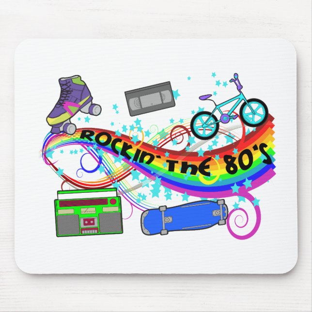 Rockin' The 80's Mouse Pad (Front)