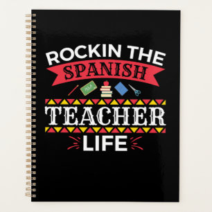 Rockin the Spanish Teacher Life Planner