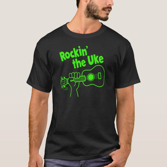 ROCKIN’ THE UKE T-Shirt (Front)