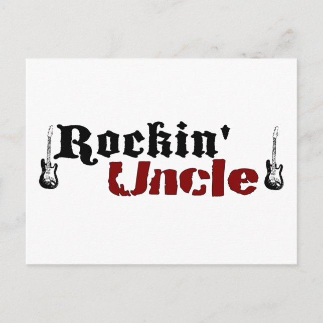 Rockin Uncle Postcard (Front)