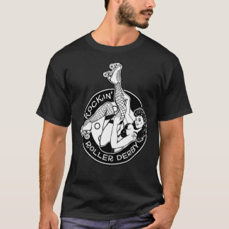 Rockin&x27; Roller Derby T-Shirt essentiel