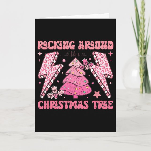 Rocking Around The Christmas Tree  Card (Front)