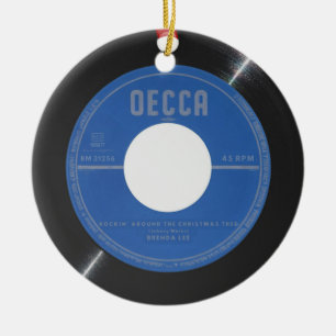 Rocking Around The Christmas Tree Xmas Ornament