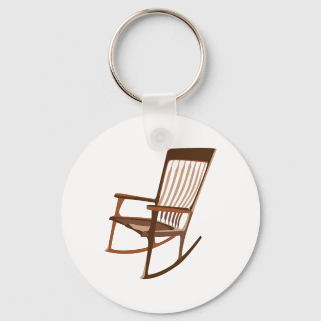 Rocking Chair Keychain (Front)