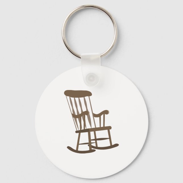 Rocking Chair Keychain (Front)