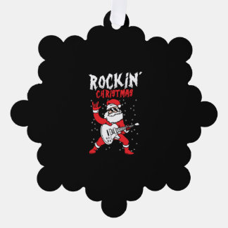 rocking christmas gift ornament card