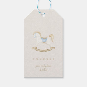 Rocking Horse Baby Shower Gift Tags