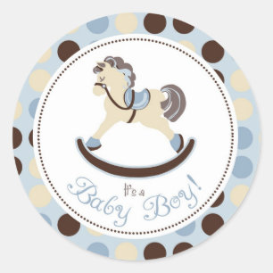 Rocking Horse Boy Sticker