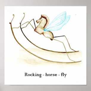 Rocking Horse Fly Poster