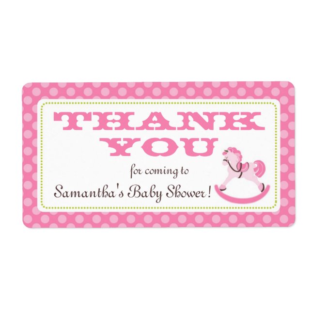 Rocking Horse Girl TY Label 3 (Front)